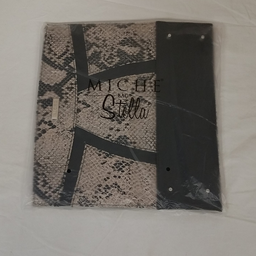 NEW Miche Bag Stella Shell Faux Snakeskin